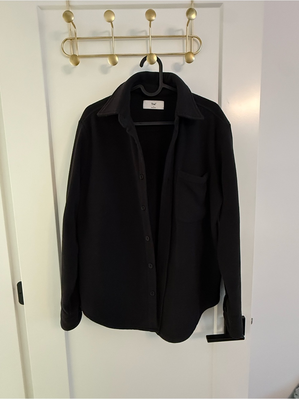 Tna Black Fleece Shacket